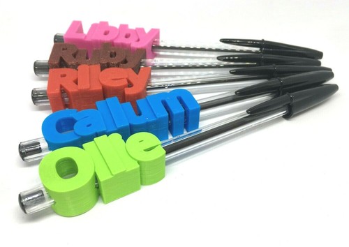 Topper penna personalizzato - topper,