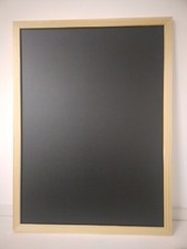 LAVAGNA MENÙ NERA CON GESSI