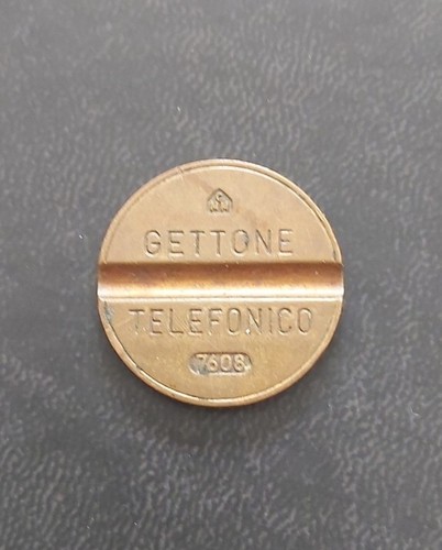 Gettone telefonico 7608 raro - gettone,