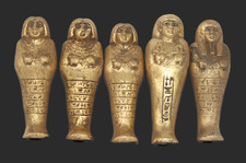 5 statue FARAONICHE FATTE A