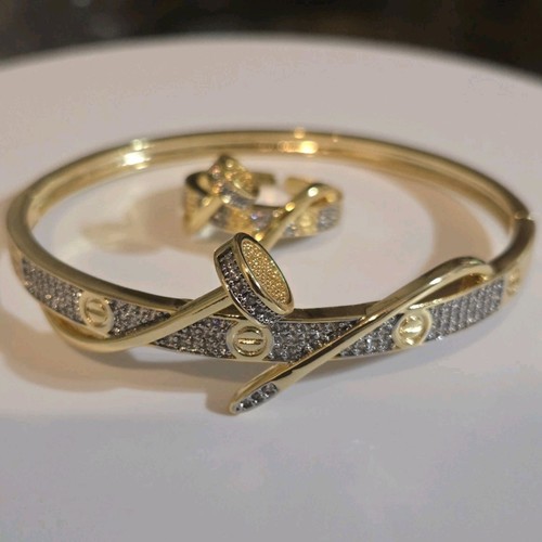 Bracciale placcato oro kt - bracciale,