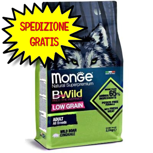 Monge cane crocchetta bwild - monge,