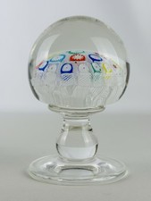 Vintage Fermacarte Con Murrine In Vetro Di Murano Anni ‘50