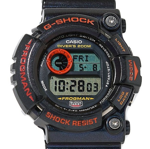 Casio shock frogman poison - casio, g-shock