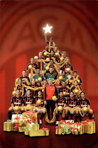 Cartolina milan christmas - milan,