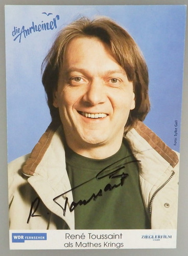 Autografo attore televisivo - , e