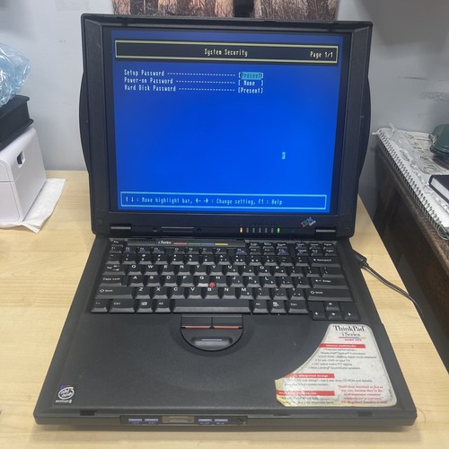 Portatile vintage ibm thinkpad - portatile,