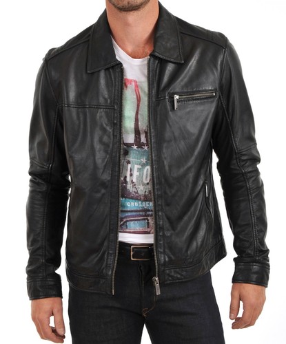 Giacca pelle premium da - pelle,