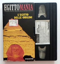 Vhs L'Egitto Delle Origini Film Documentario EgittoMania Videocassetta (V184)