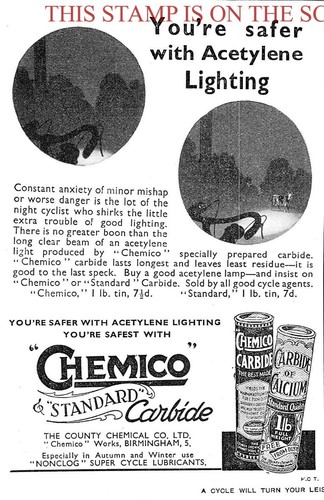 1930s advert chemico carbide - 1930s,