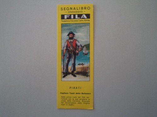 Segnalibro fila pirati - segnalibro,