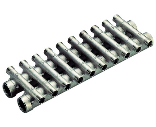 Collettore compatto ottone - in,