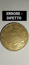 Moneta 50 Centesimi Di Euro Rara Difetto/errore Di Conio Come Da Foto 
