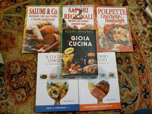 Lotto libri cucina gioia - lotto,