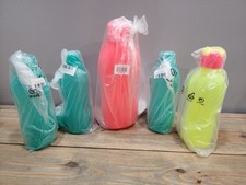 Tupperware ECO Bottiglie Acqua Riutilizzabili Medie e Grandi Set di 4