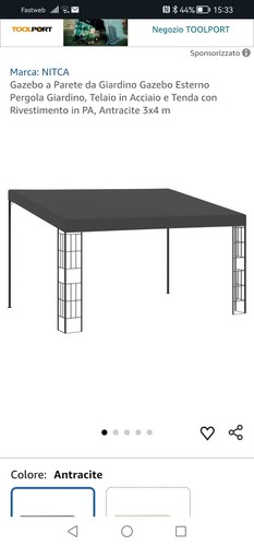 Gazebo pergola 3x4 - pergola,