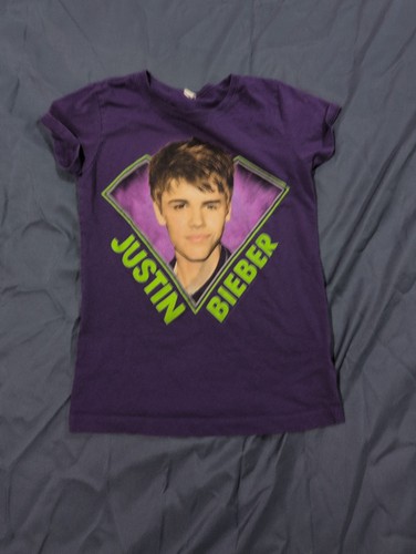 Maglietta justin bieber viola - bieber,