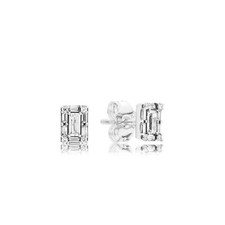 Orecchini Pandora Ghiaccio Splendente a Lobo 297567CZ Earrings Argento Zirconi