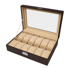 Cassetta Porta Orologi da 12 – Eleganza e Protezione con Stile