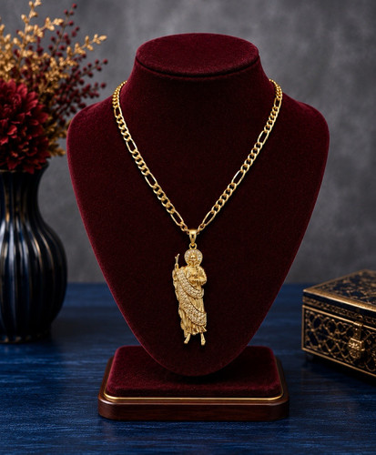 Collana con ciondolo - , figaro