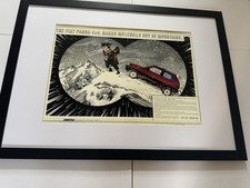 Poster Pubblicità Fiat Panda