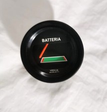 BATTERIA gauge A112 ABARTH VEGLIA BORLETTI USED manometro BATTERIA volt battery