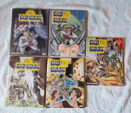 Lotto fumetti bad moon 2 - moon,
