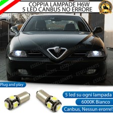 COPPIA LUCI POSIZIONE LED H6W