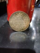 MONETA REPUBBLICA FRANCESE 50 FRANCHI ERCOLE 1977/1974 30 gr ARGENTO 