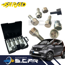 FARAD Kit Bulloni Antifurto Cerchi Ruote Per SMART FORTWO e FORFOUR Stilbull I3