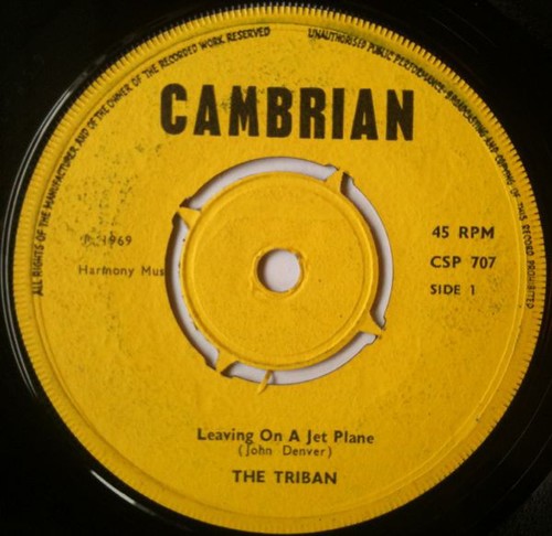 Triban leaving a jet - triban,