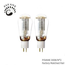 1 Coppia Valvola Elettronica Tubo Aspirazione Psvane 300B/n Abbinata per Amplificatore Fai da Te 