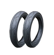 2 Pneus 255x50 pour Poussette