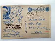 1942 rara CARTOLINA Franchigia