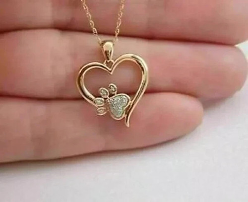 Ciondolo forma cuore - ciondolo, di