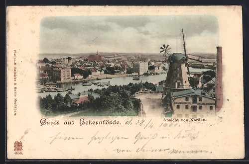 Ansichtskarte eckernförde - ansichtskarte,