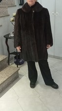 Pelliccia Visone Scuro Vintage