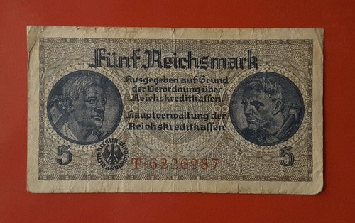 Banconota reichsmark - 5,