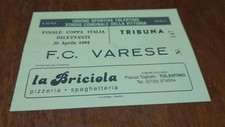 (Biglietto Finale Coppa Italia