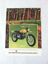 Pubblicità stampa moto Sprint