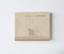 VARO REGIA NAVE LITTORIO INVITO 1937 Cantiere Navale Ansaldo Genova WAR SHIP