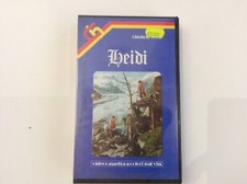 HEIDI introvabile VHS a colori nuovo anno 1980 warner home video 