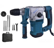 TRAPANO SCALPELLATORE MARTELLO DEMOLITORE 2000w 32MM TASSELLATORE CON ACCESSORI