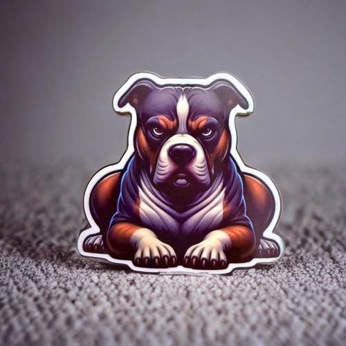 Decalcomania pit bull tri - pit,