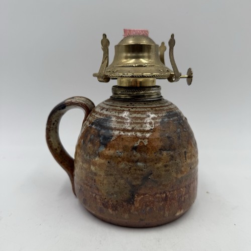 Lampada olio ceramica arte - lampada,