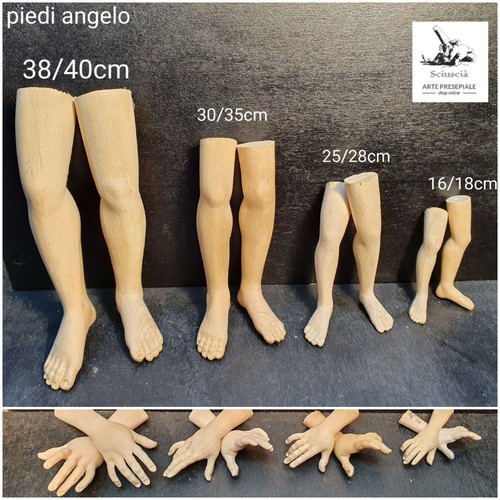 Coppia mani piedi legno - , e