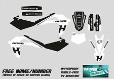 KIT GRAFICA HUSQVARNA 4T SM SMR 450 510 2005 2006 2007 DECAL STICKER ENDURO MX