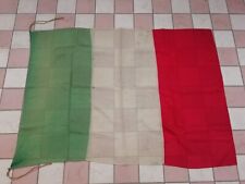 BANDIERA TRICOLORE ITALIA IN LANA ANNI '50 BELLA Paracadutisti Folgore Nembo 