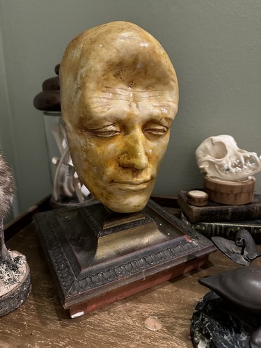 Maschera mortuaria gesso - maschera,
