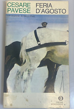 LIBRO Feria d'agosto di Cesare Pavese Oscar Mondadori 1985